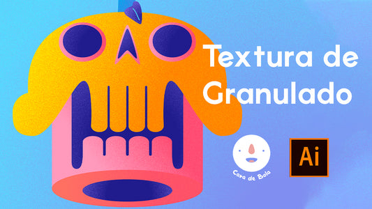 Textura de granulado en Illustrator
