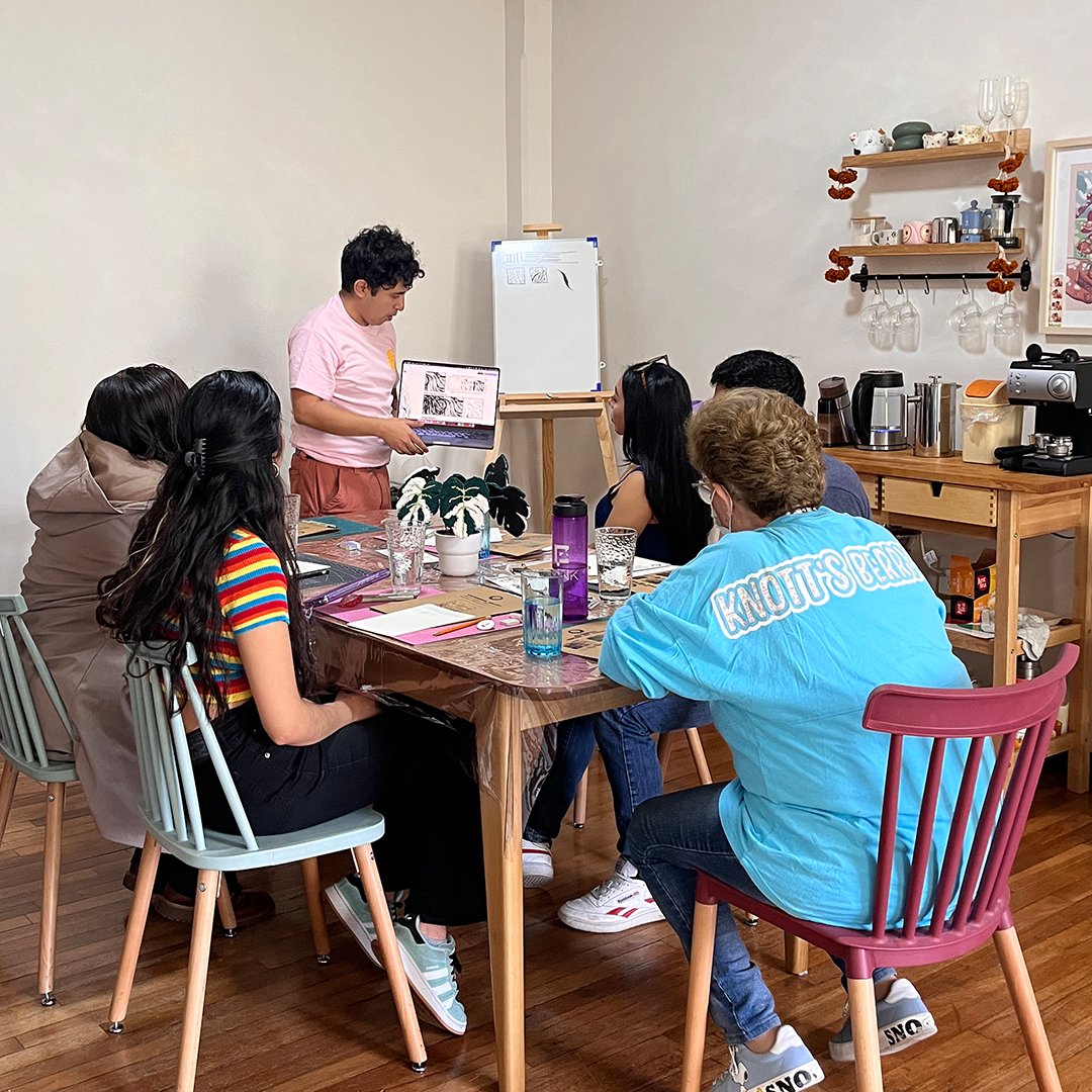 Taller presencial: Dibuja tu mascota a tinta