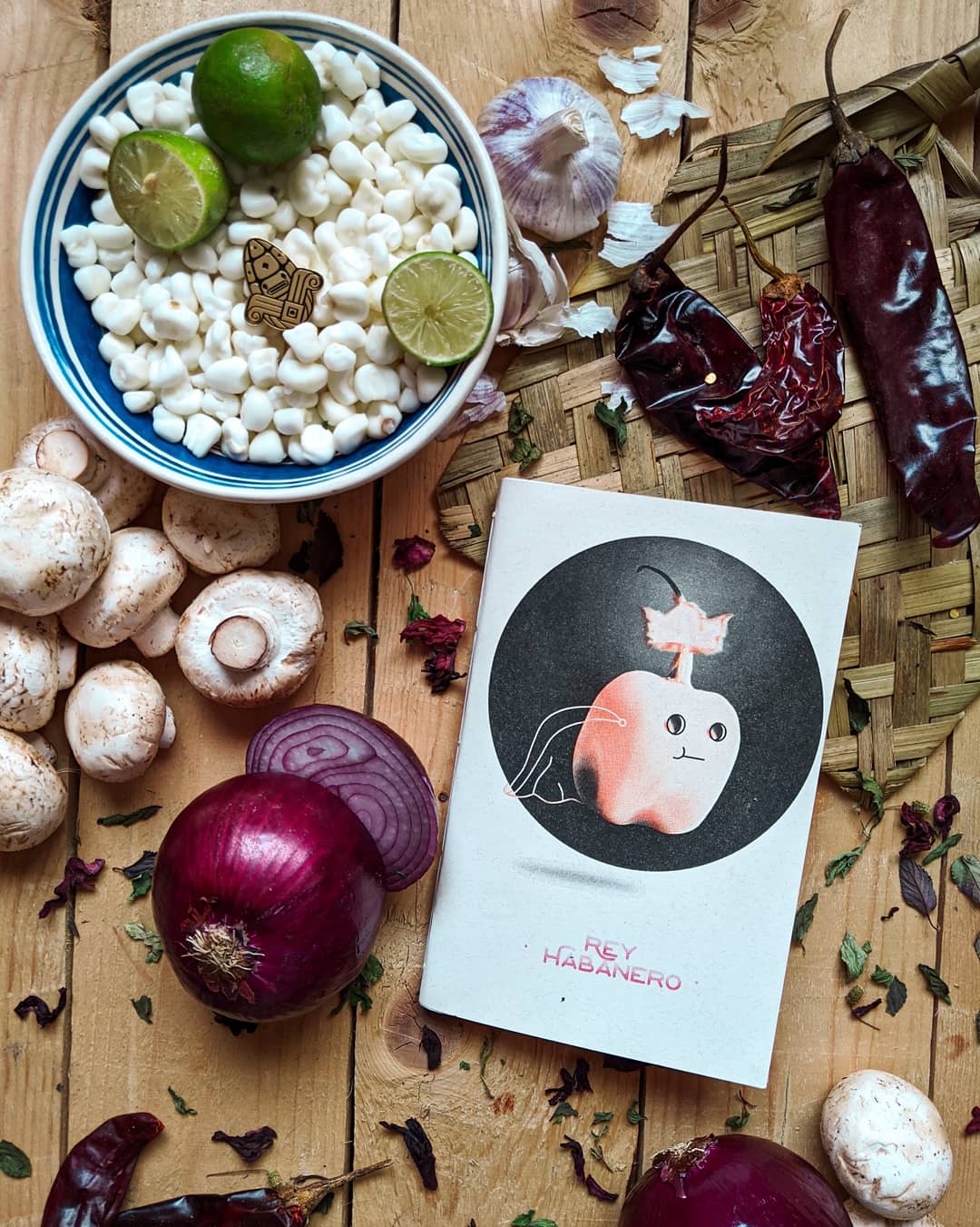 Habanero King Rustic Notebook