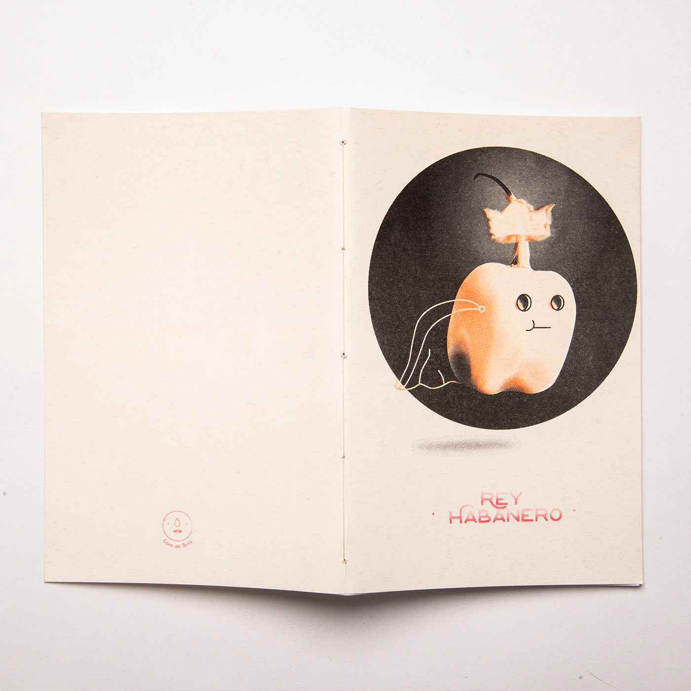 Habanero King Rustic Notebook