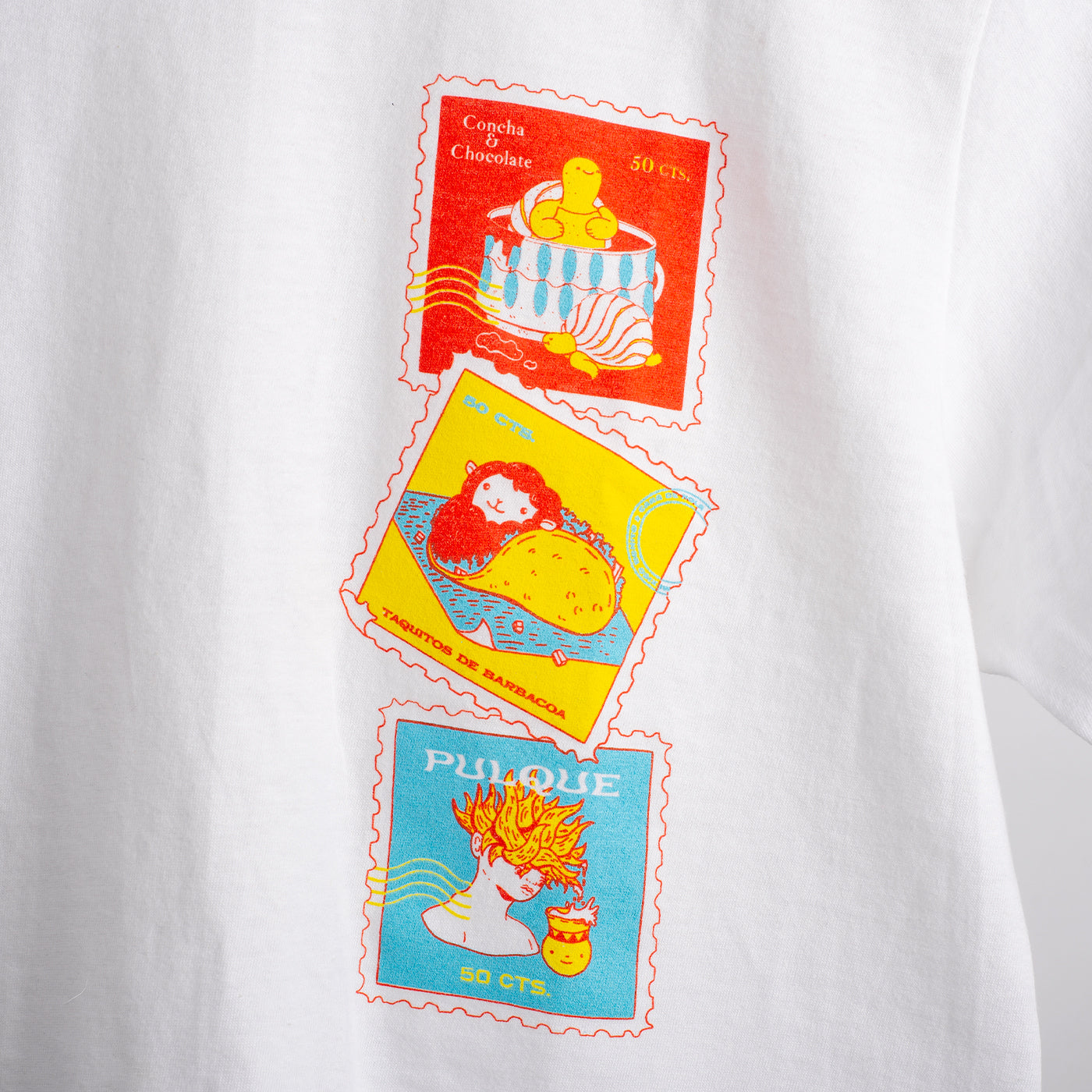 Playera Timbres Garnacheros