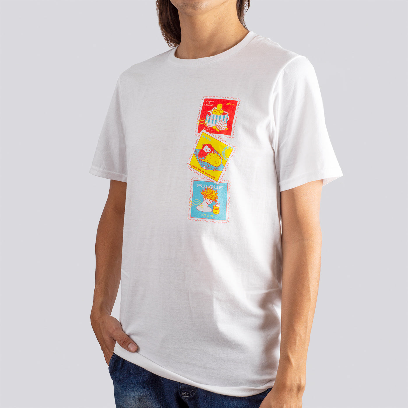 Playera Timbres Garnacheros