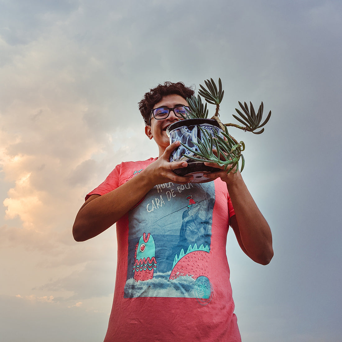 Playera Hola Cara de Bola ll