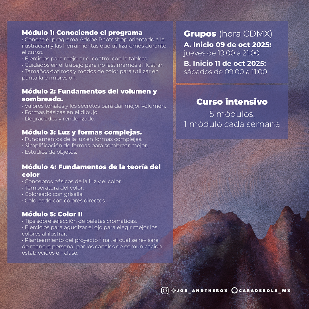 Ilustración digital para principiantes (intensivo)